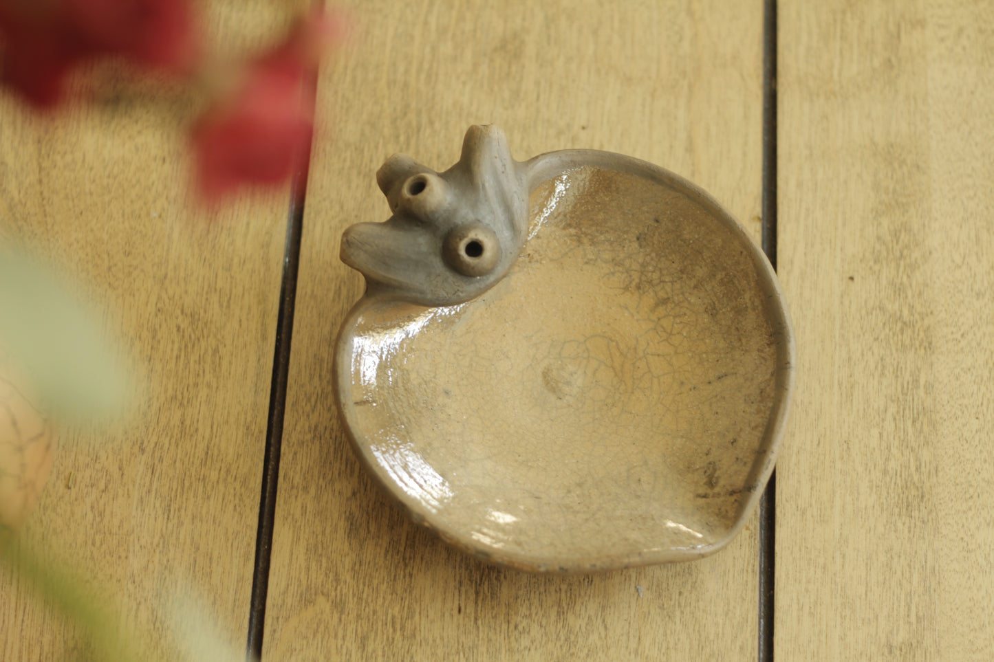 Veined Heart Plate Isabel