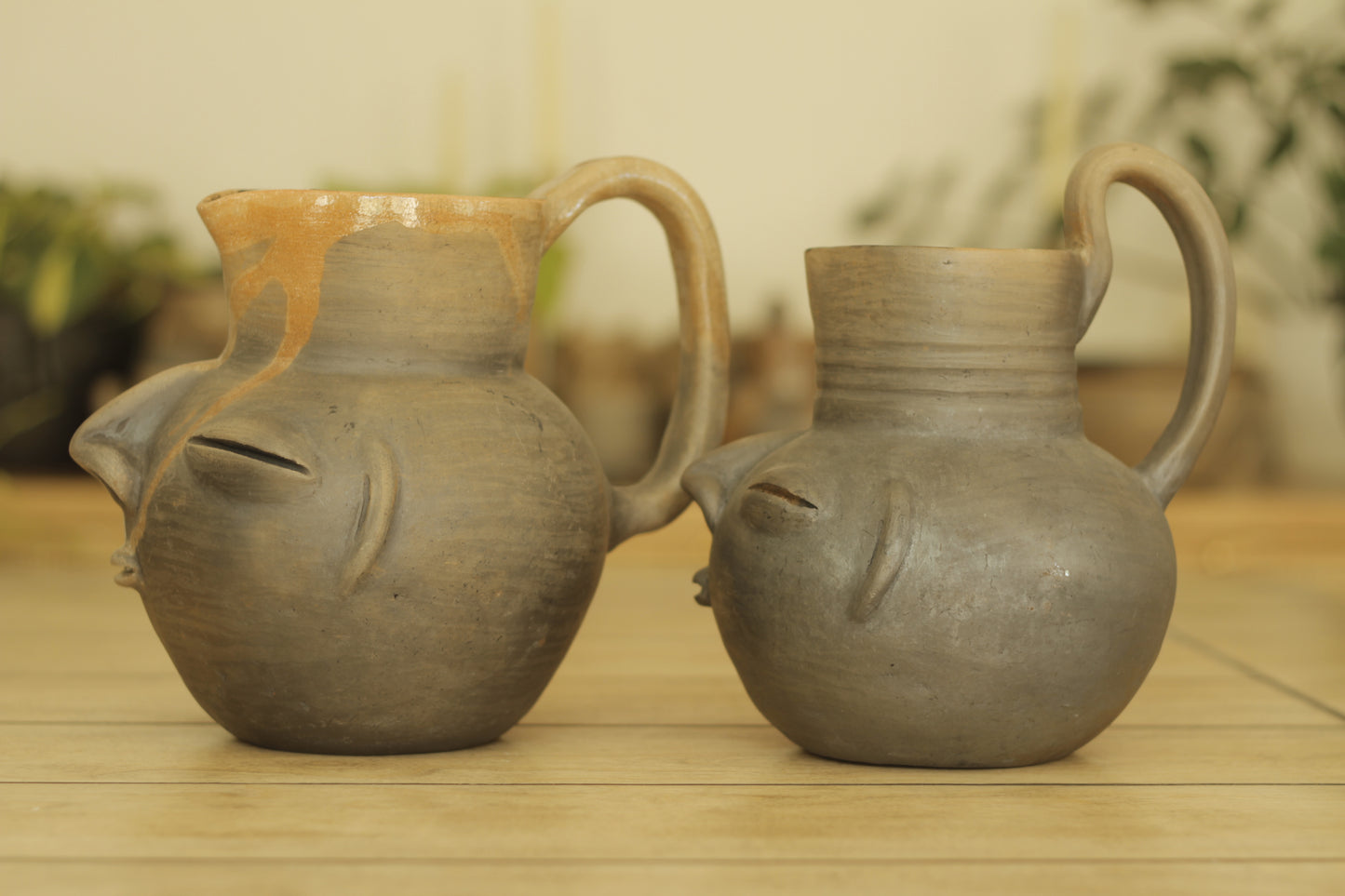 Zapotec Face Pitcher | Large