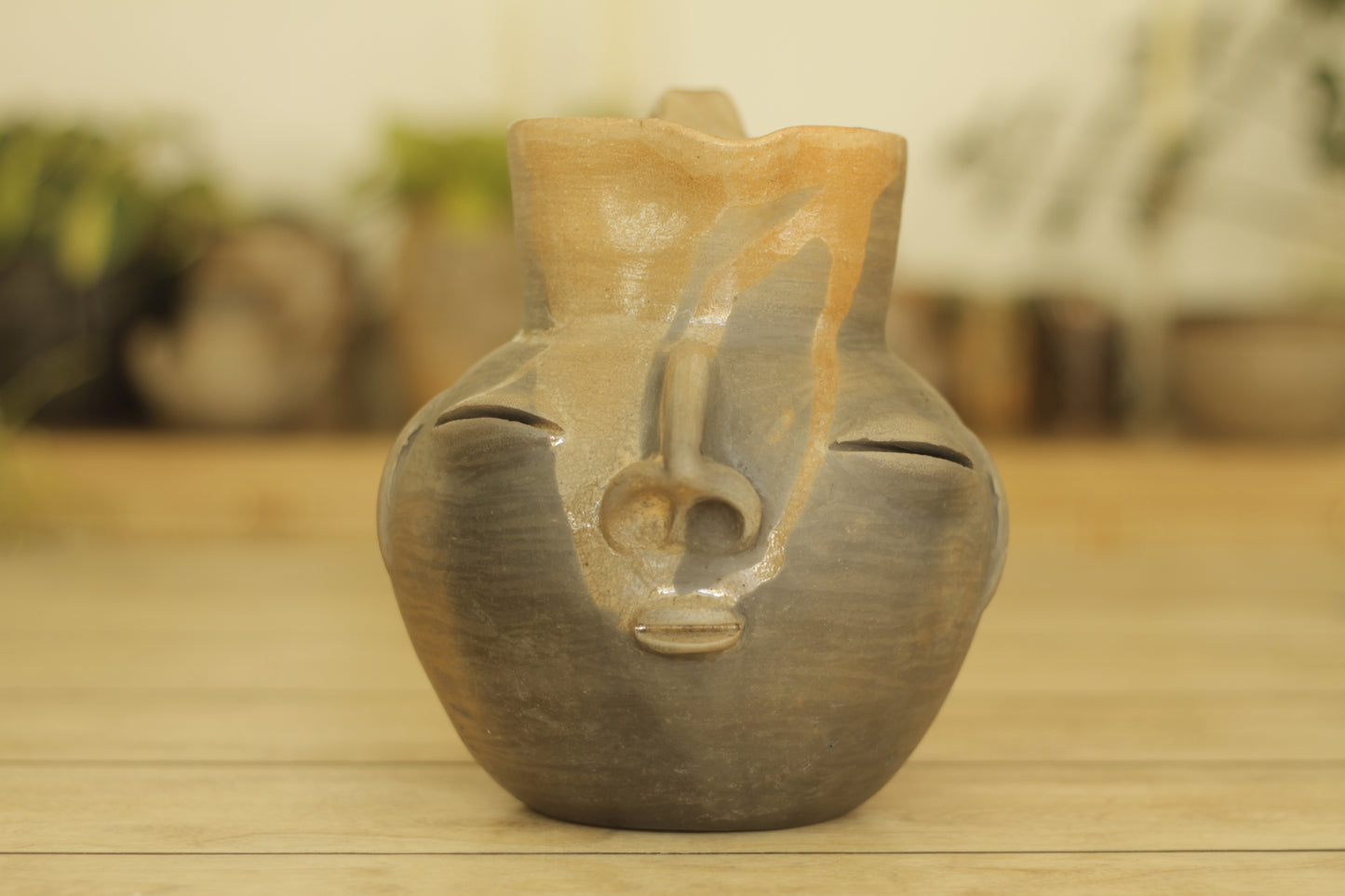 Zapotec Face Pitcher | Large