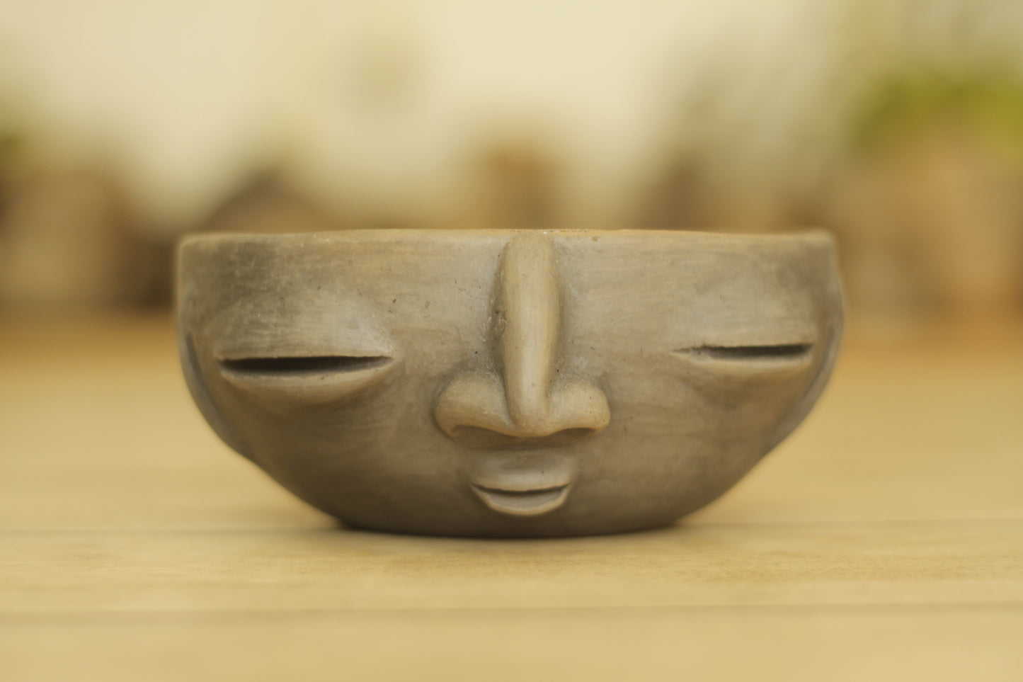 Atzompa Zapotec Face Clay Bowls