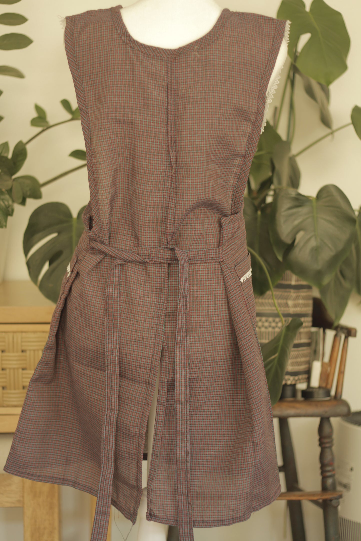 Elena Apron | Purple & Green (40)