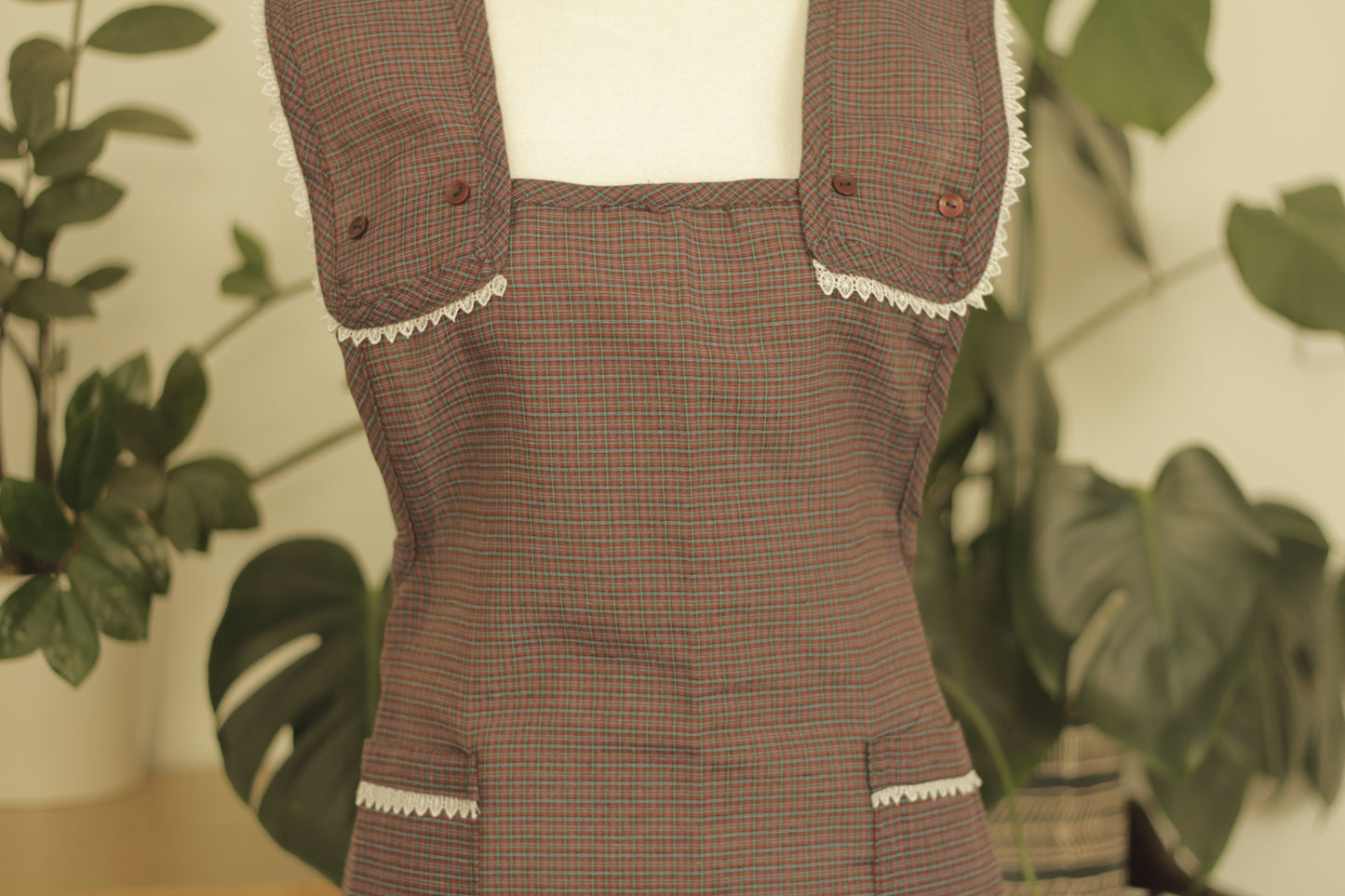 Elena Apron | Purple & Green (40)