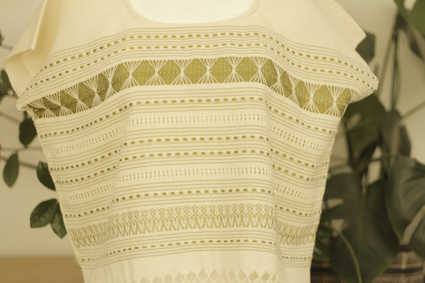 Huipil Crop Top