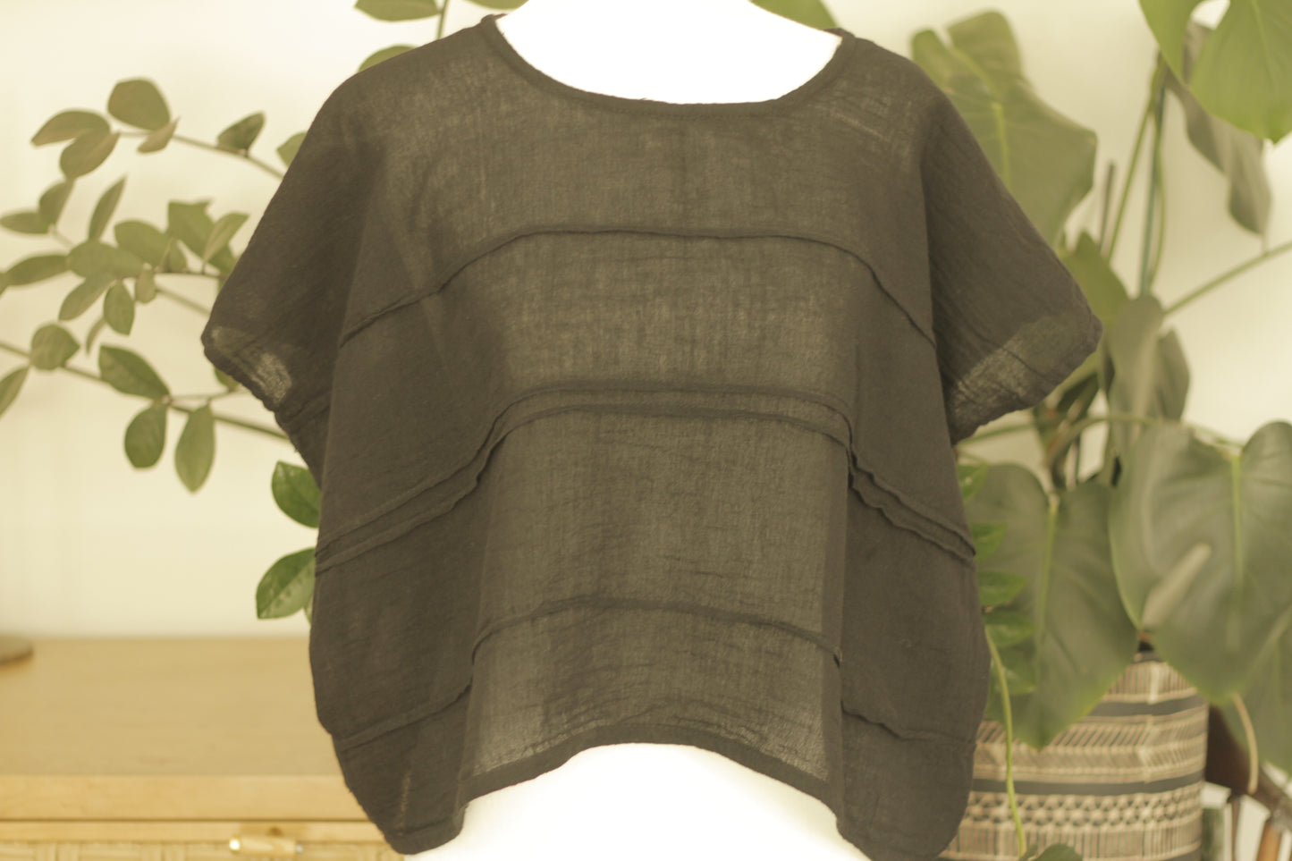 Verano Crop Top| Negro