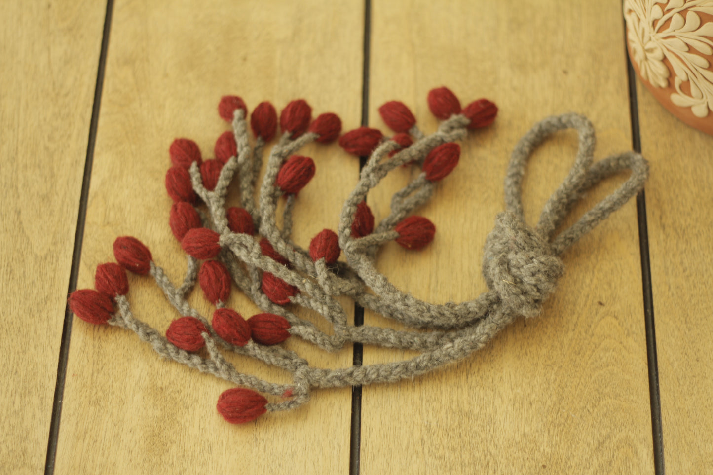 Mixe Tlacoyales | Grey & Red