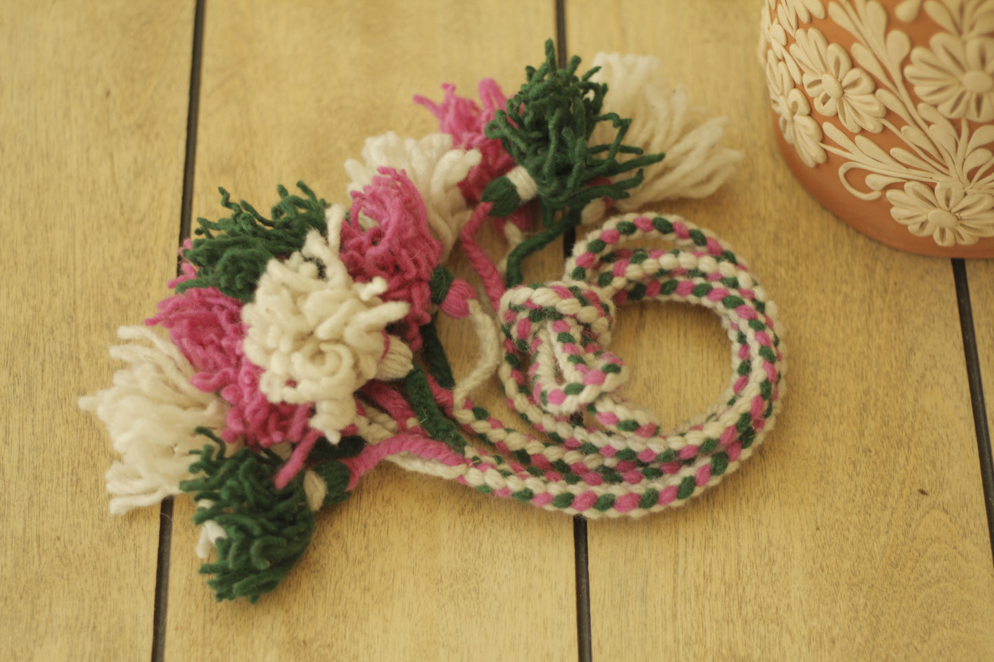 Mixe Tlacoyales | Verde, Rosa Y Blanco