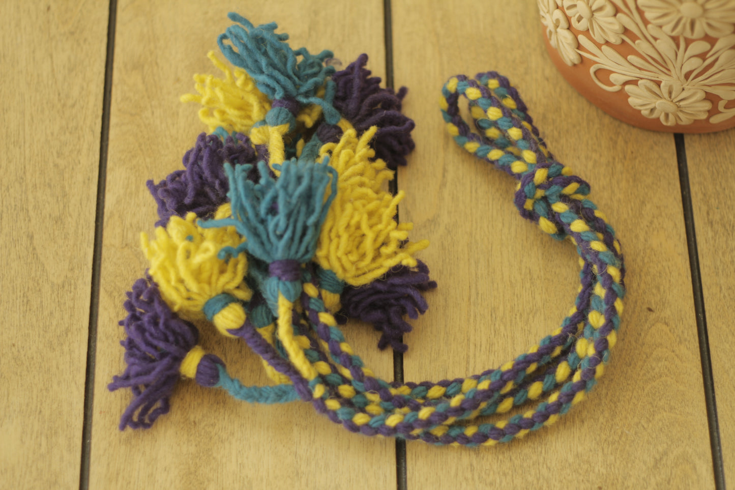 Mixe Tlacoyales | Turquesa, Azul y Amarillo