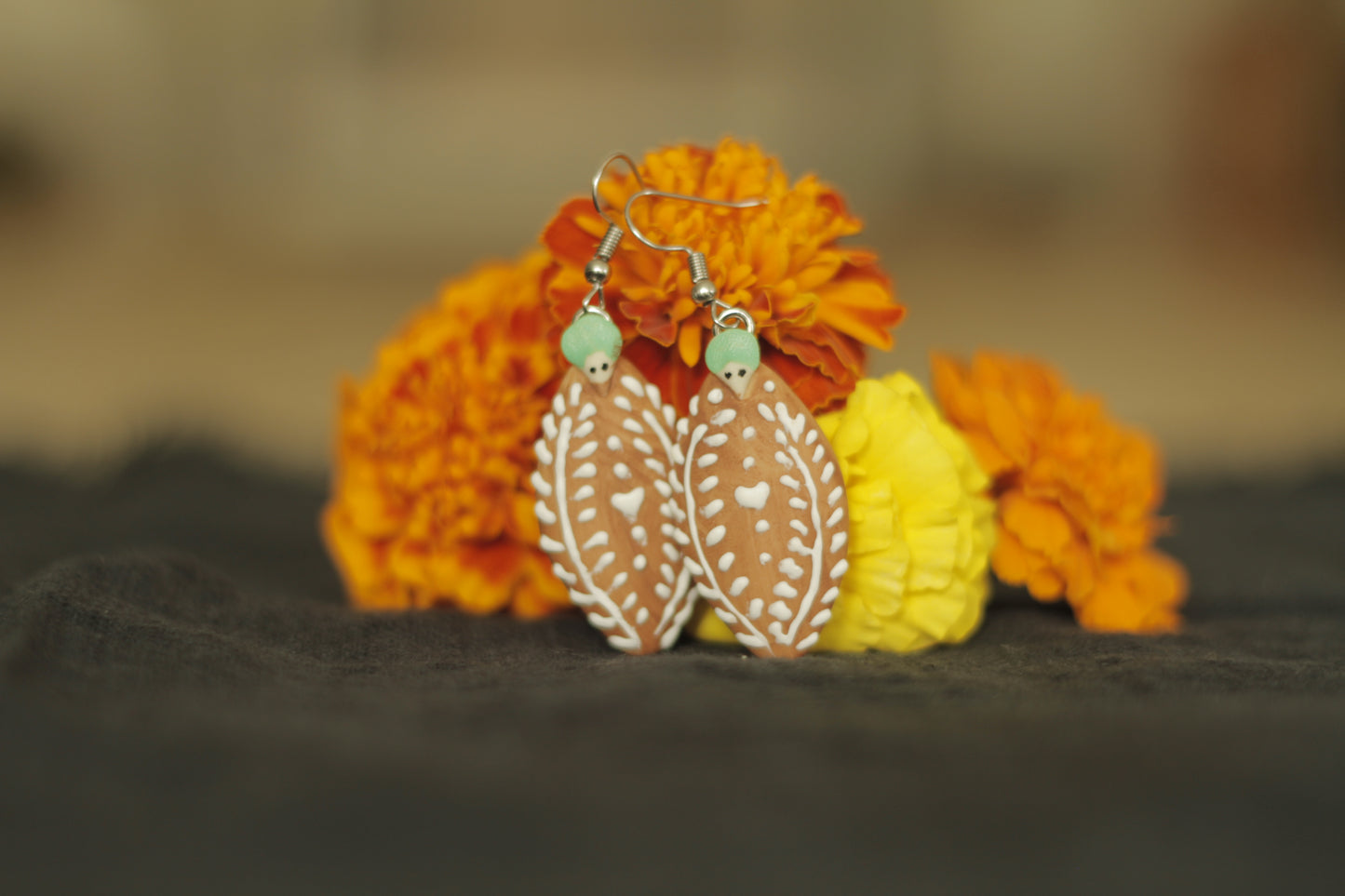 Pan de Muerto Earrings