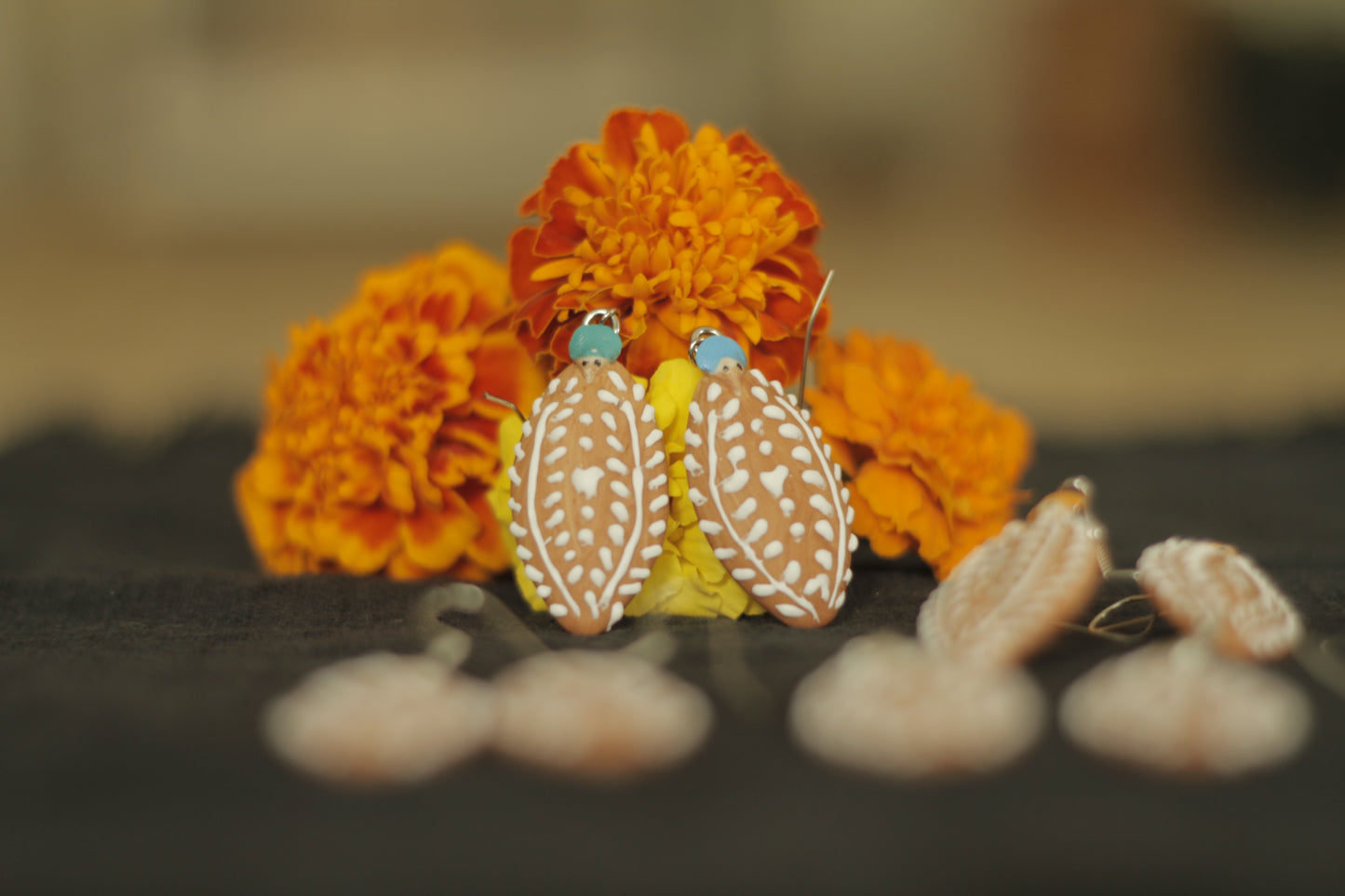 Pan de Muerto Earrings