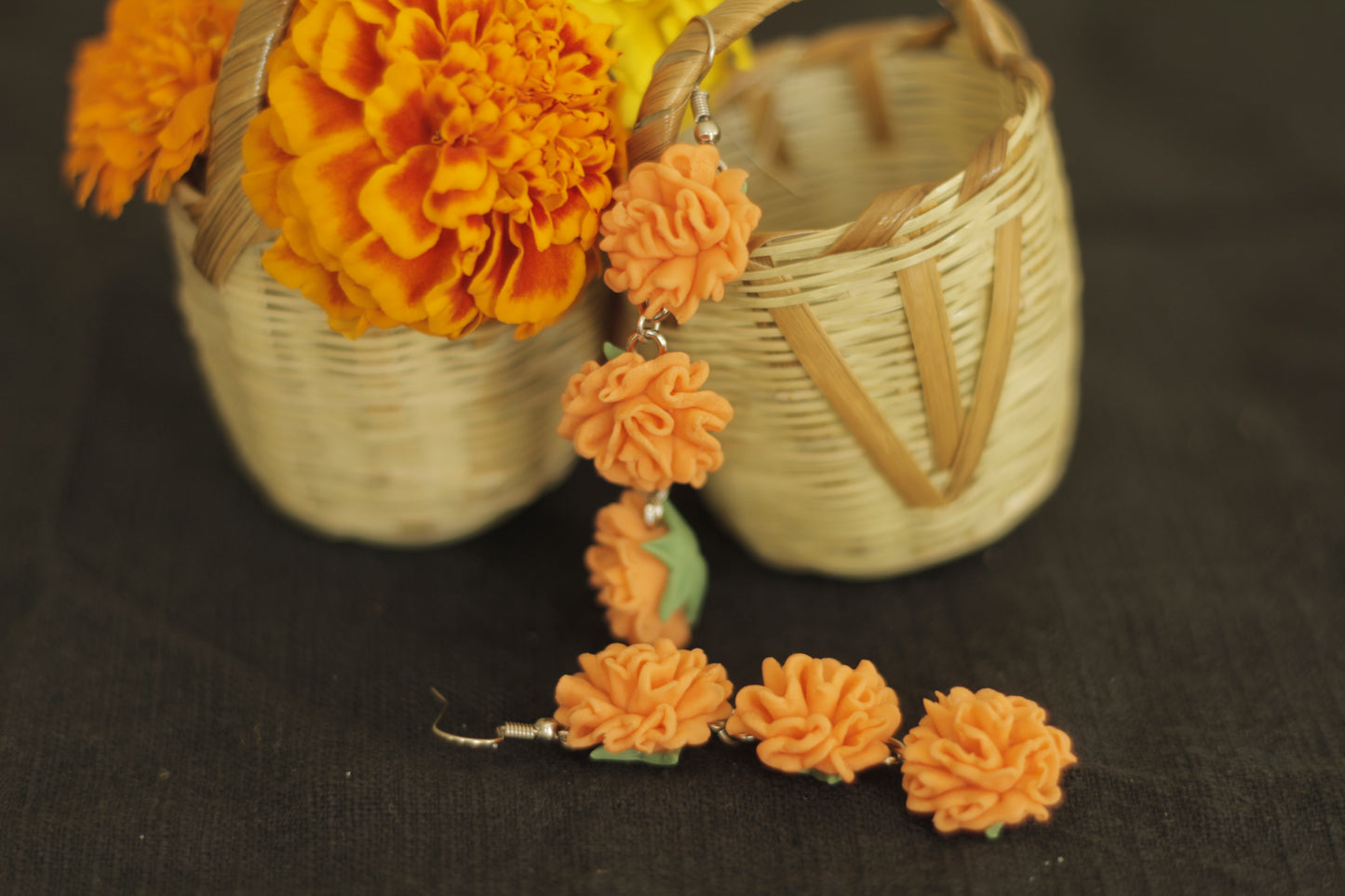 Cempasuchil Earrings