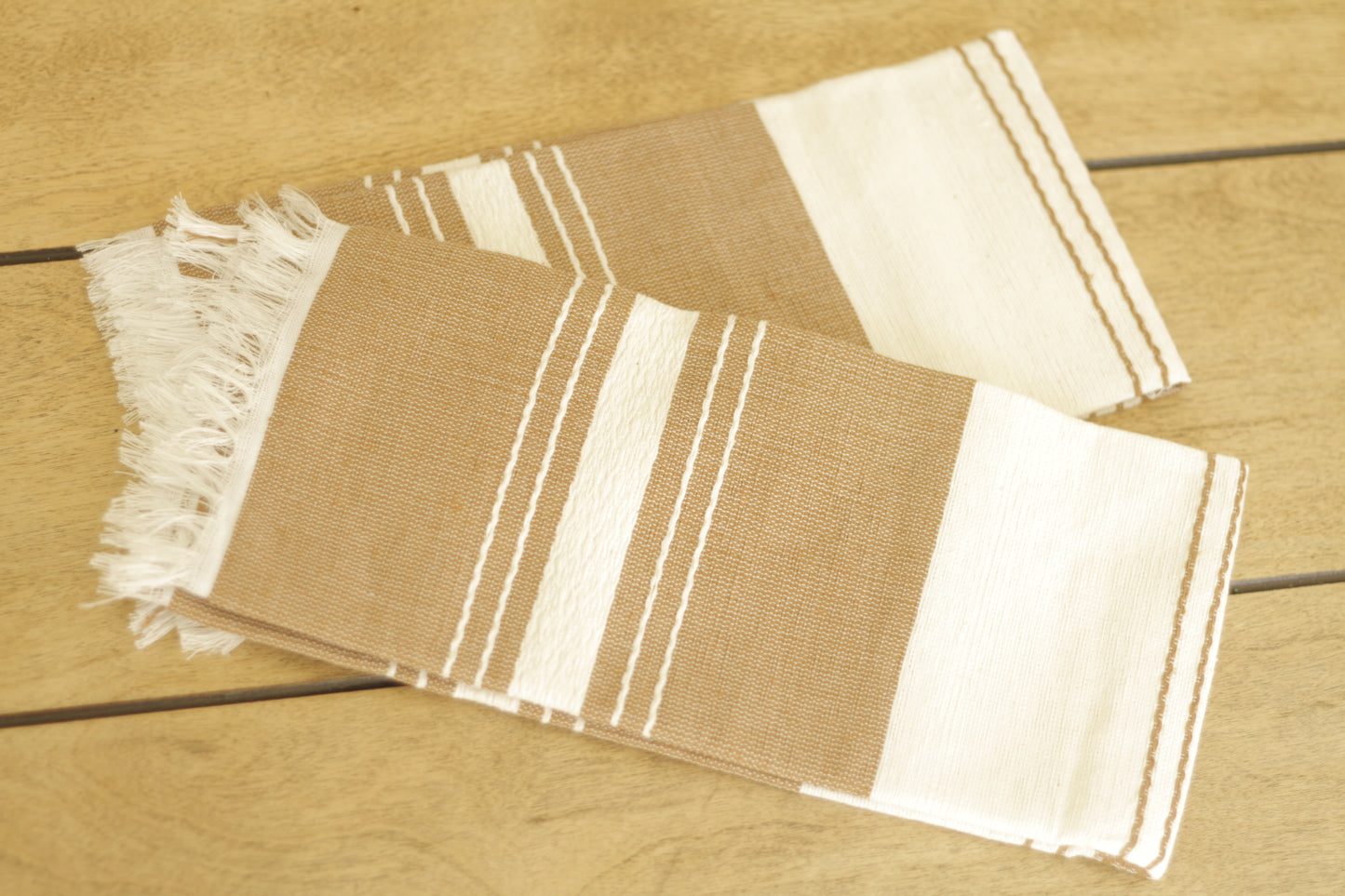 Brown Towel or Dinner Napkin