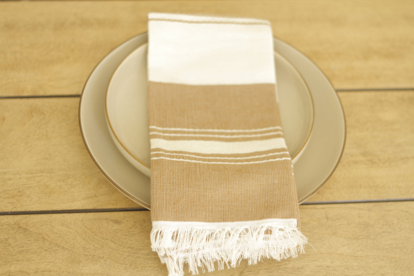 Brown Towel or Dinner Napkin