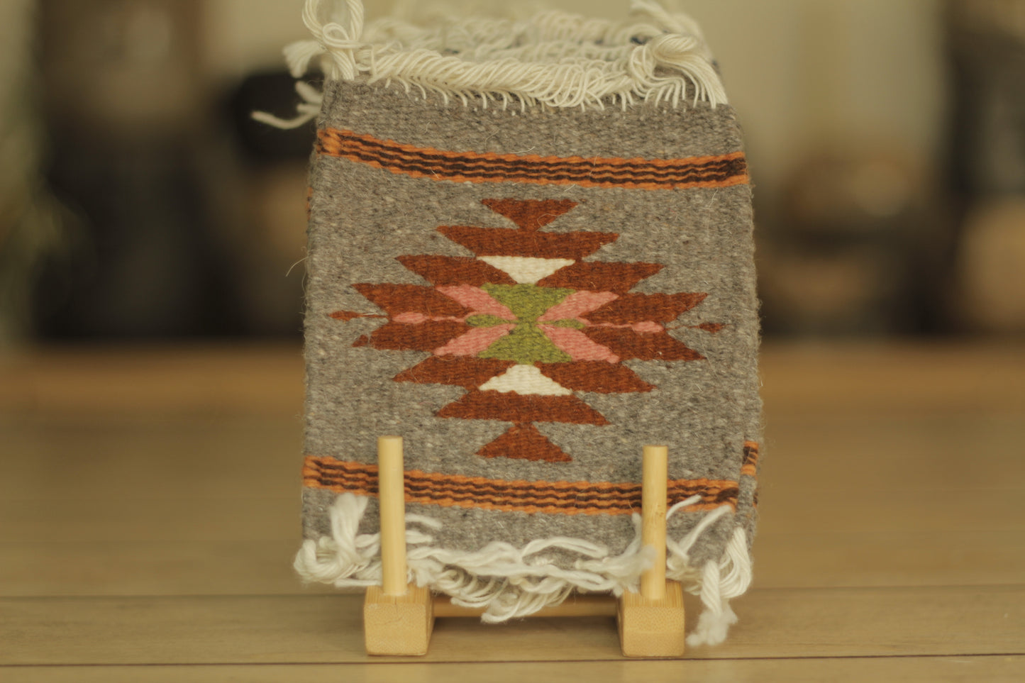 Wool Coasters Set of 4 Grey