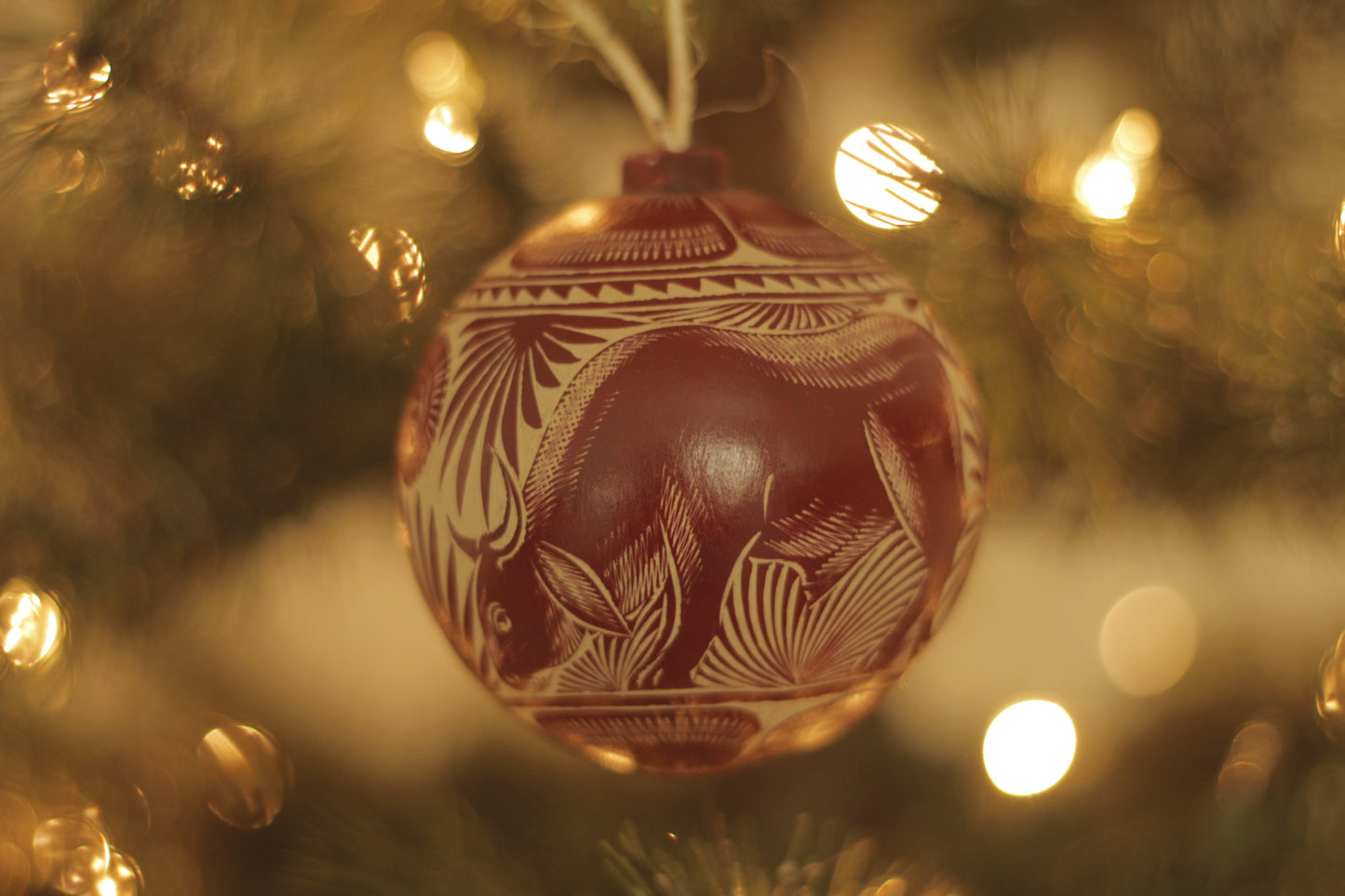 Hand Carved Jicara Ornaments | Torito