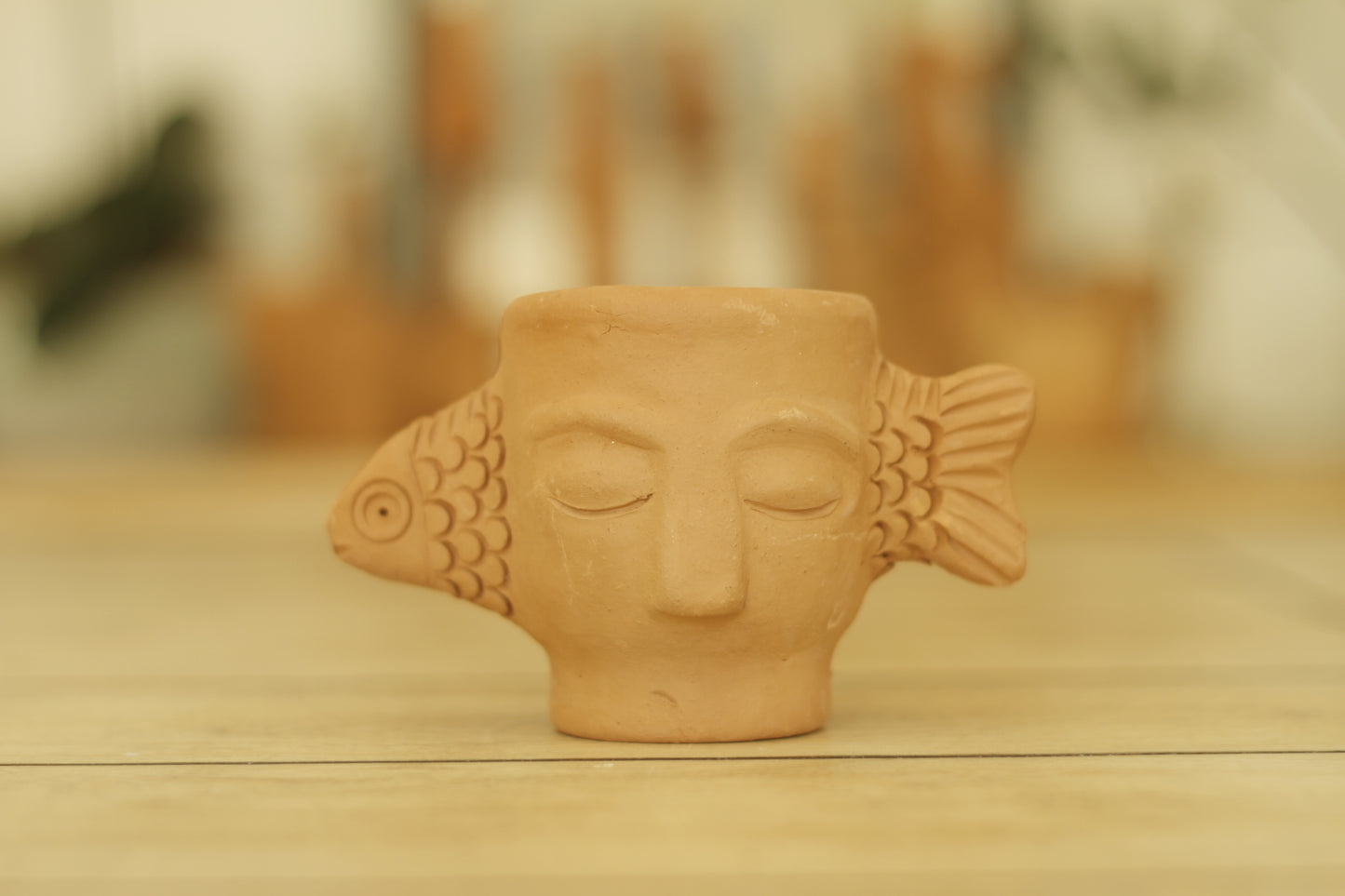 Simple Face Fish Vessel