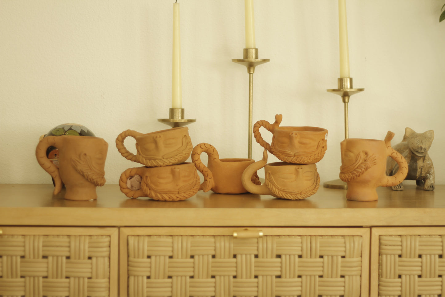 Teresita Mug |  Curved Mermaid Handle