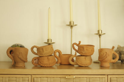 Teresita Mug | Raised Braid Handle
