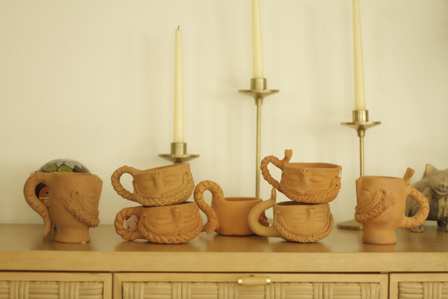 Teresita Mug Tall | Fish Handle Down