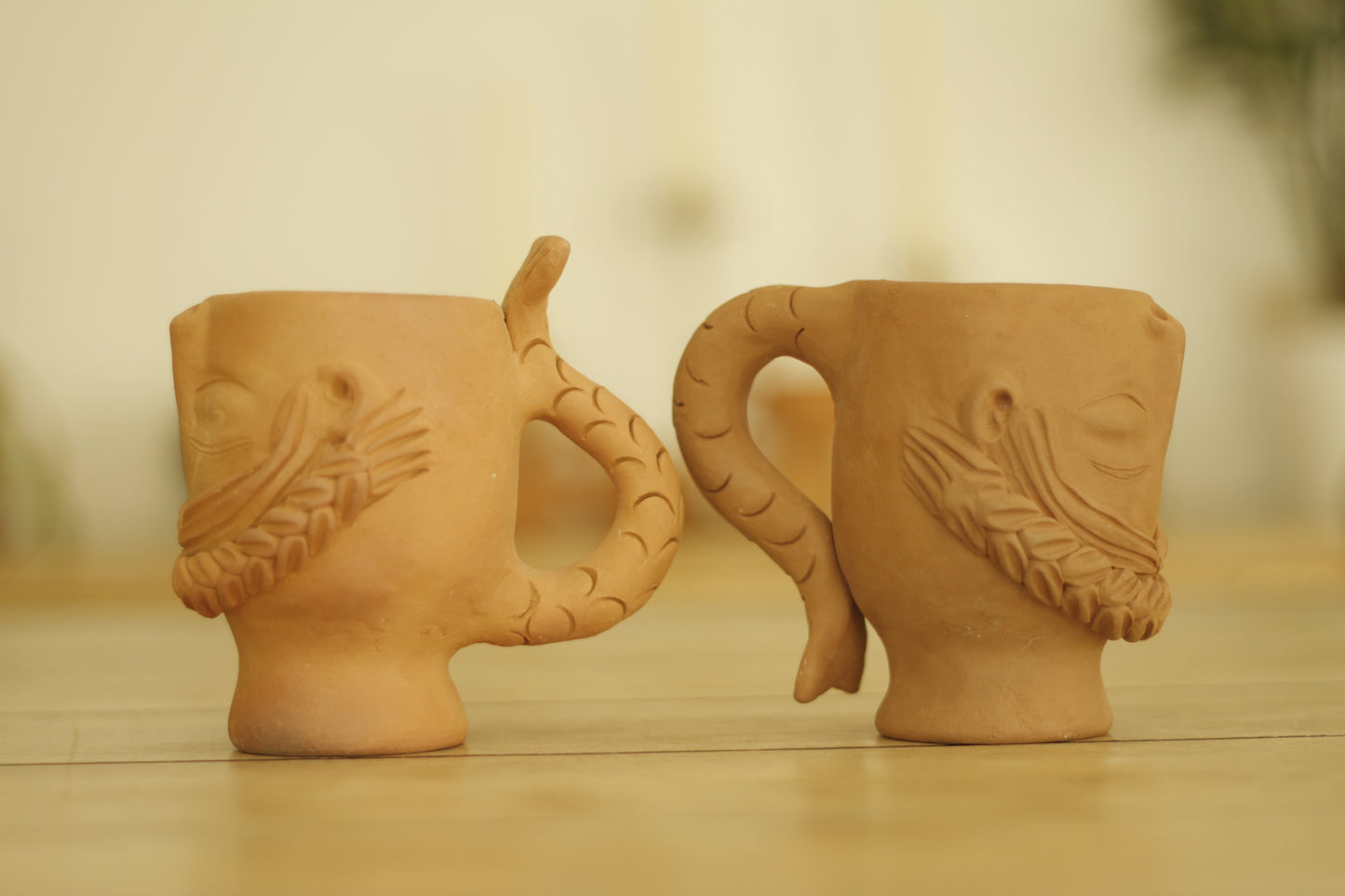 Teresita Mug Tall | Fish Handle Down