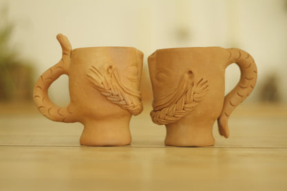 Teresita Mug Tall | Fish Handle Down