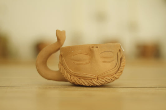 Teresita Mug | Smooth Handle with Fish Fin