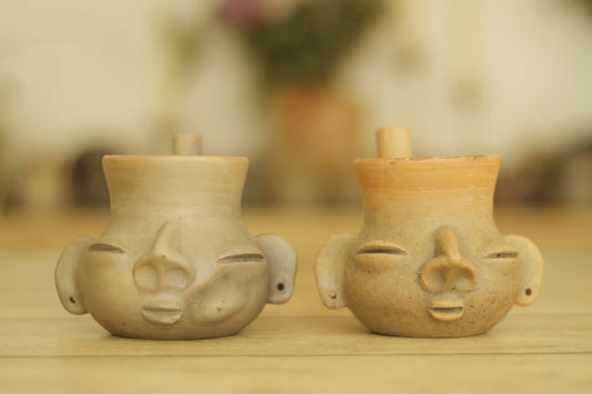 Orejon Face Pitcher Chocolatero