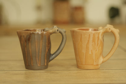 Chorreado Heart Mugs | Dark