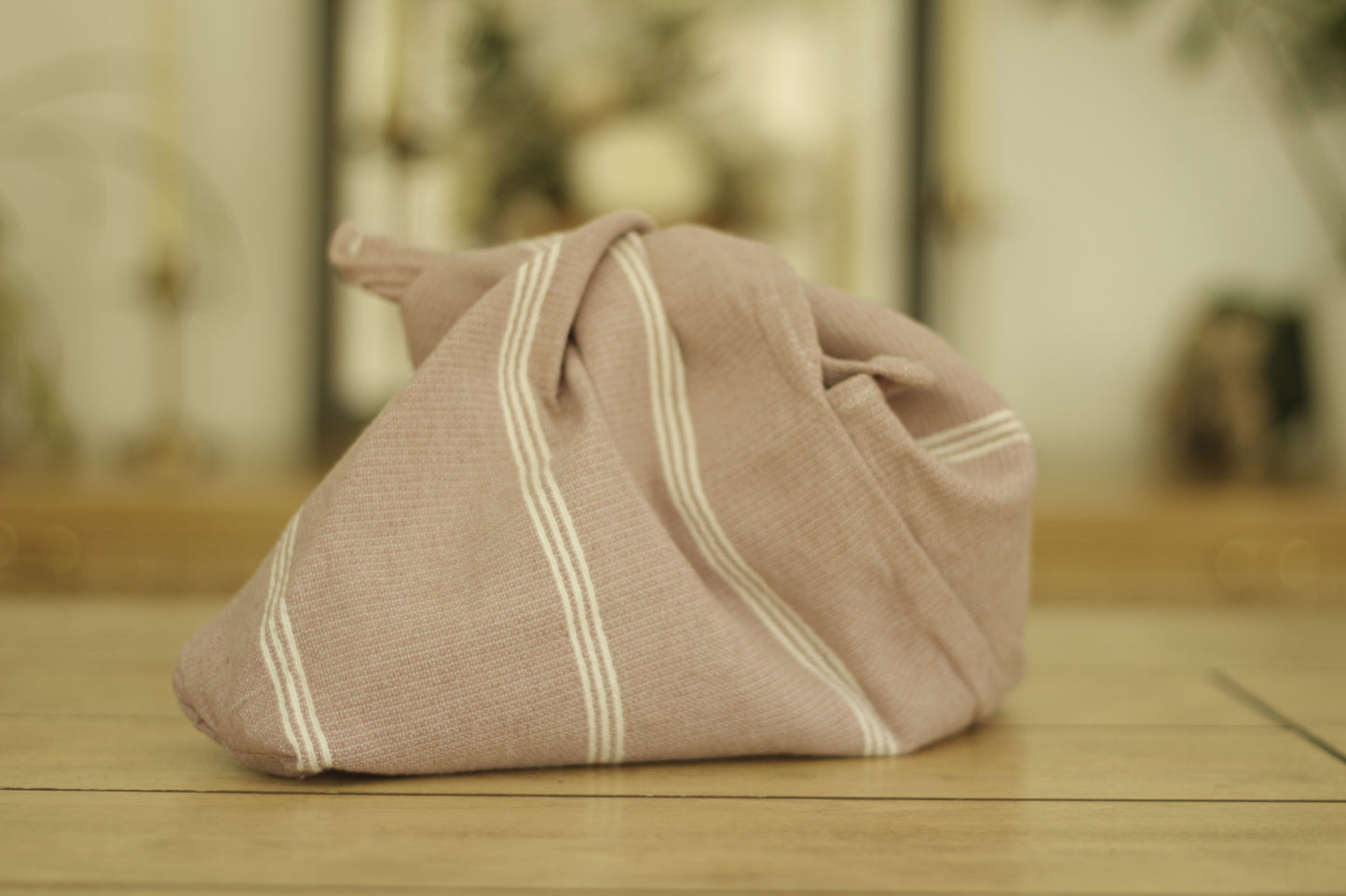 Pedal Loom Bag | Lilac and White