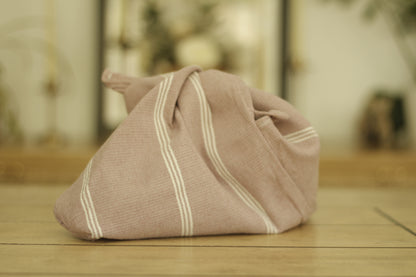Pedal Loom Bag | Lilac and White