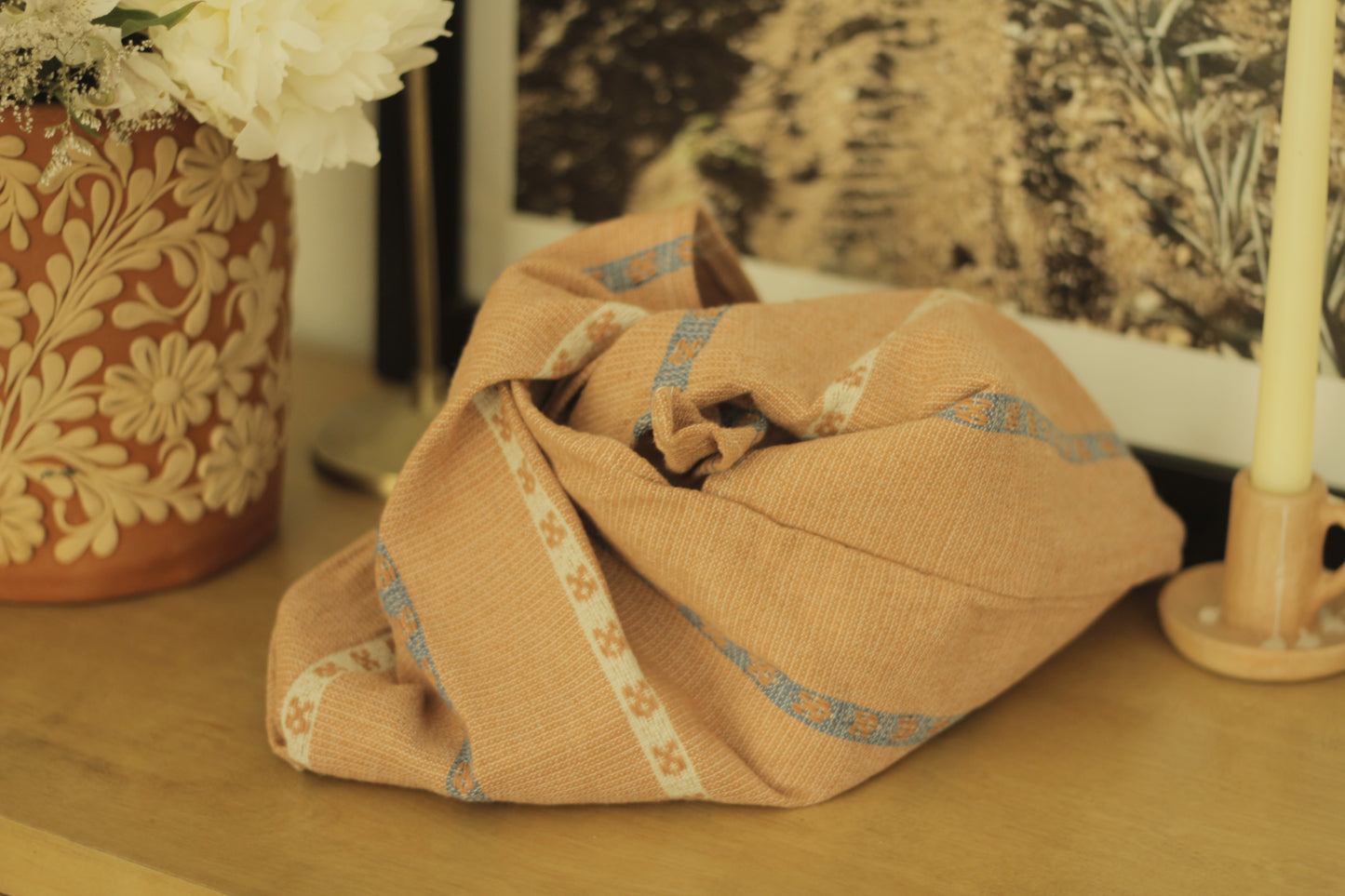 Pedal Loom Bag | Peach