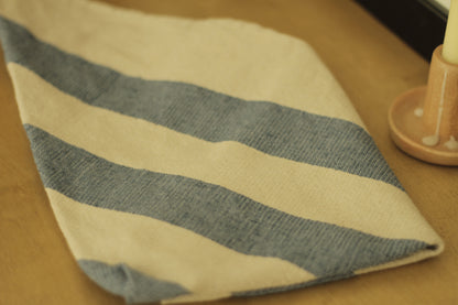Pedal Loom Bag | Blue & Bone