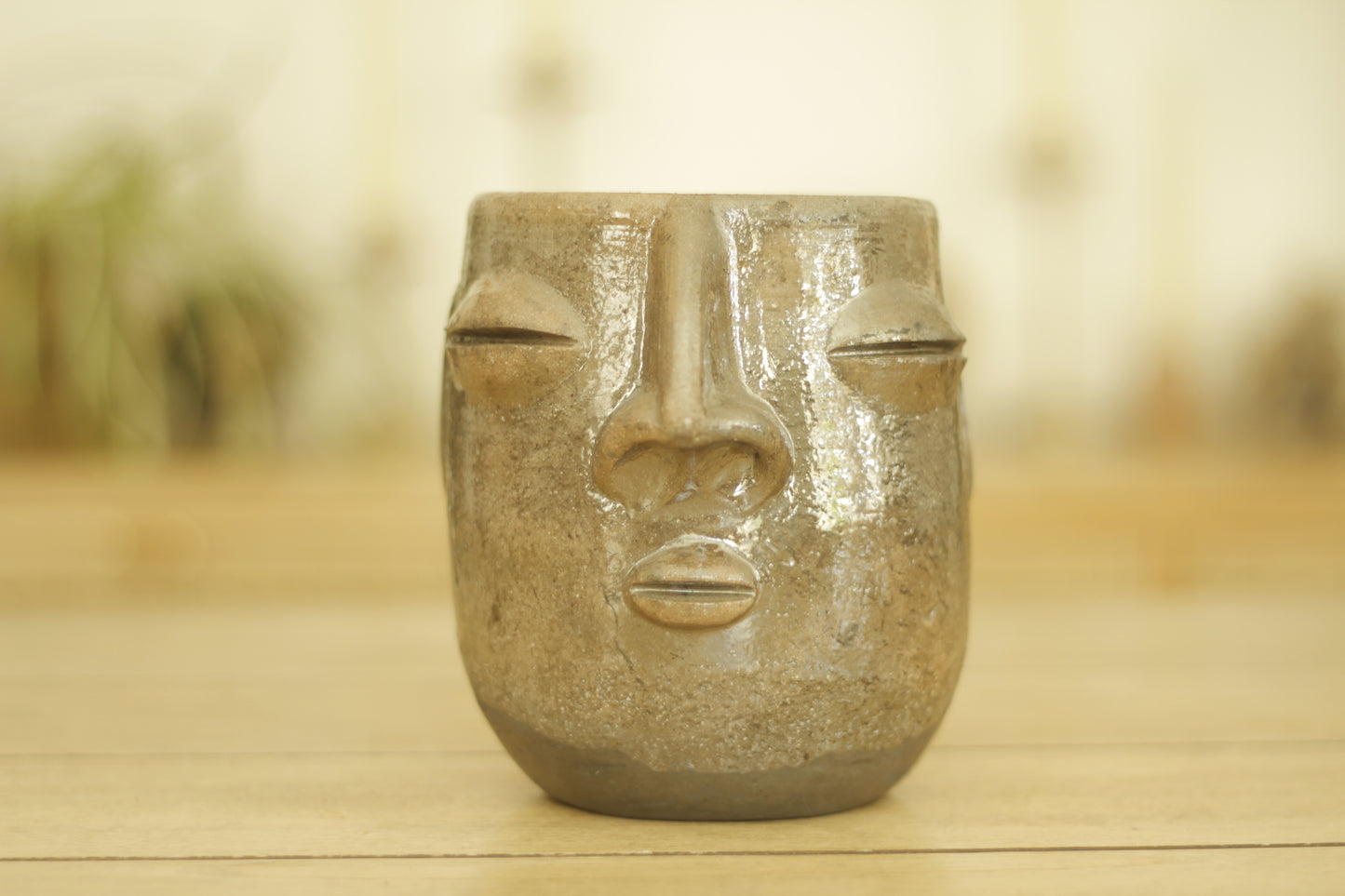 Zapotec Face Planter | Semi-Glazed Small