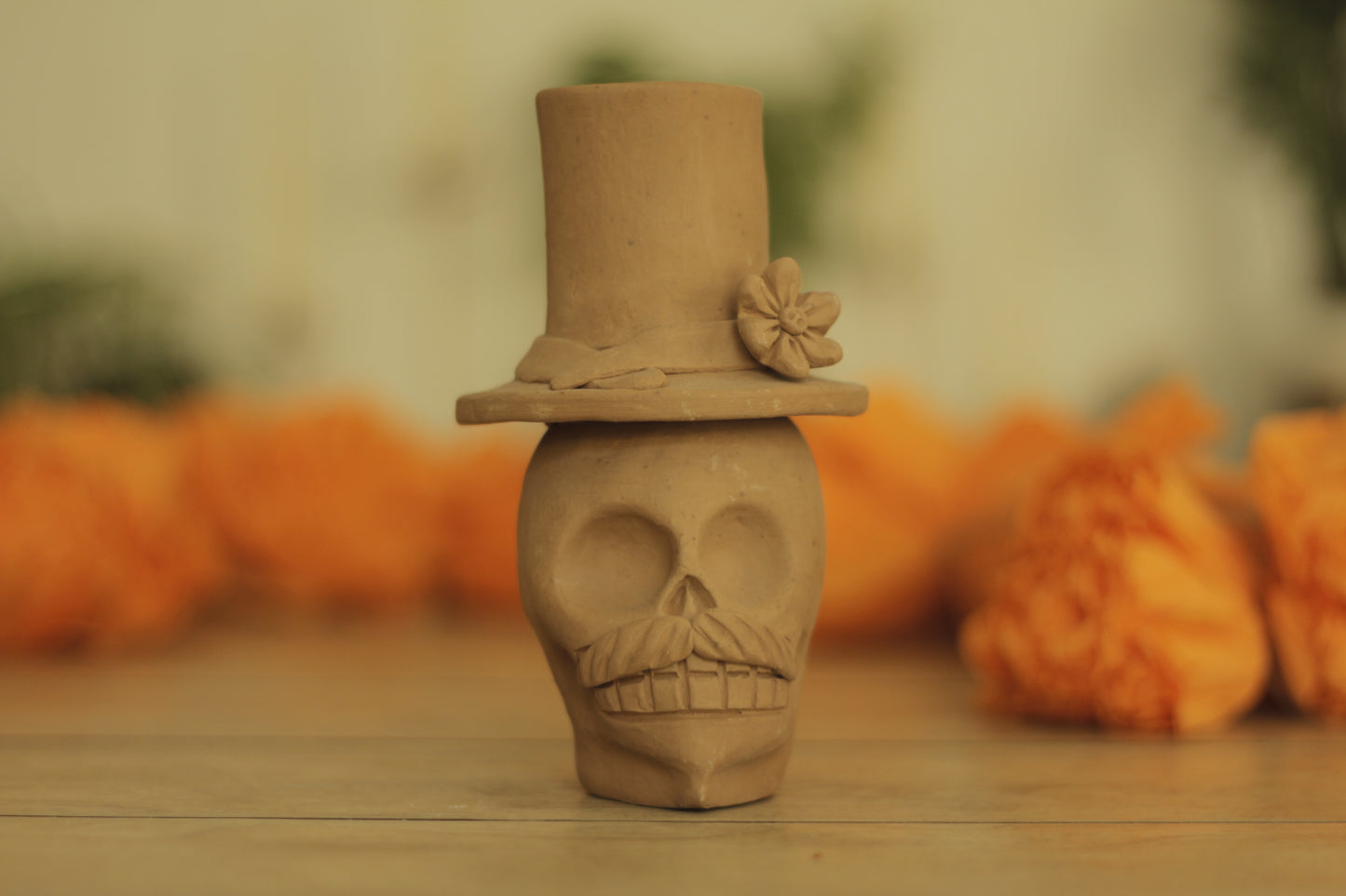 Jose Calavera Candleholder | Medium