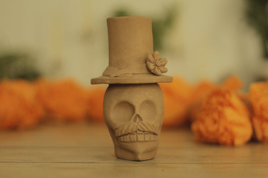 Jose Calavera Candleholder | Medium