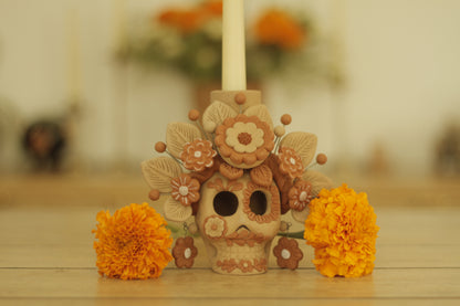 Filigrana Candleholder Skull