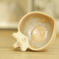 Atzompa Veined Heart Mug Isabel Natural Tone