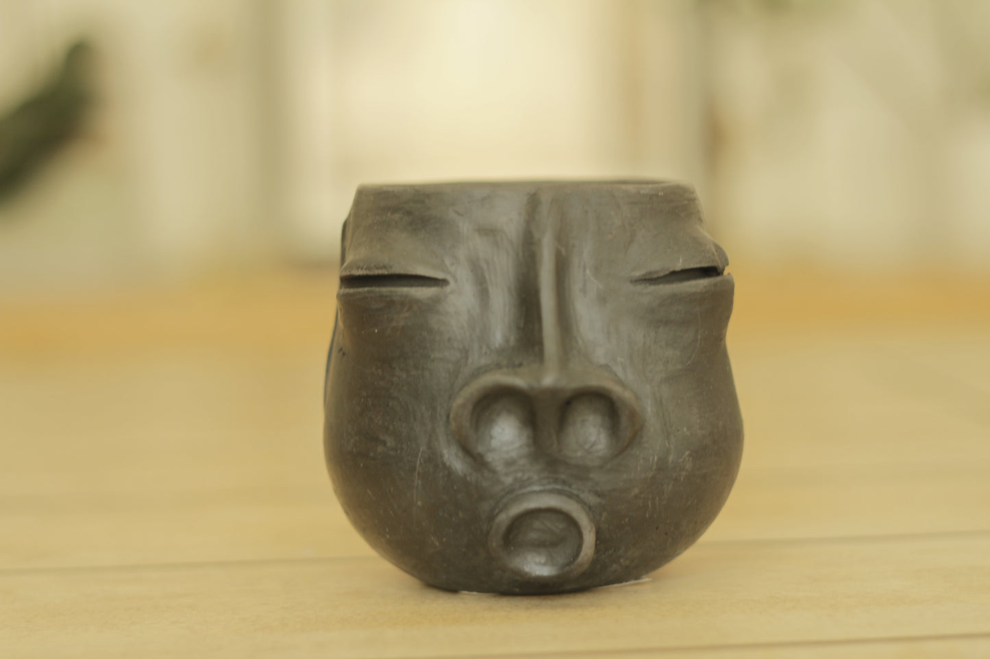 Atzompa Zapotec Face Isabel Planter | Small