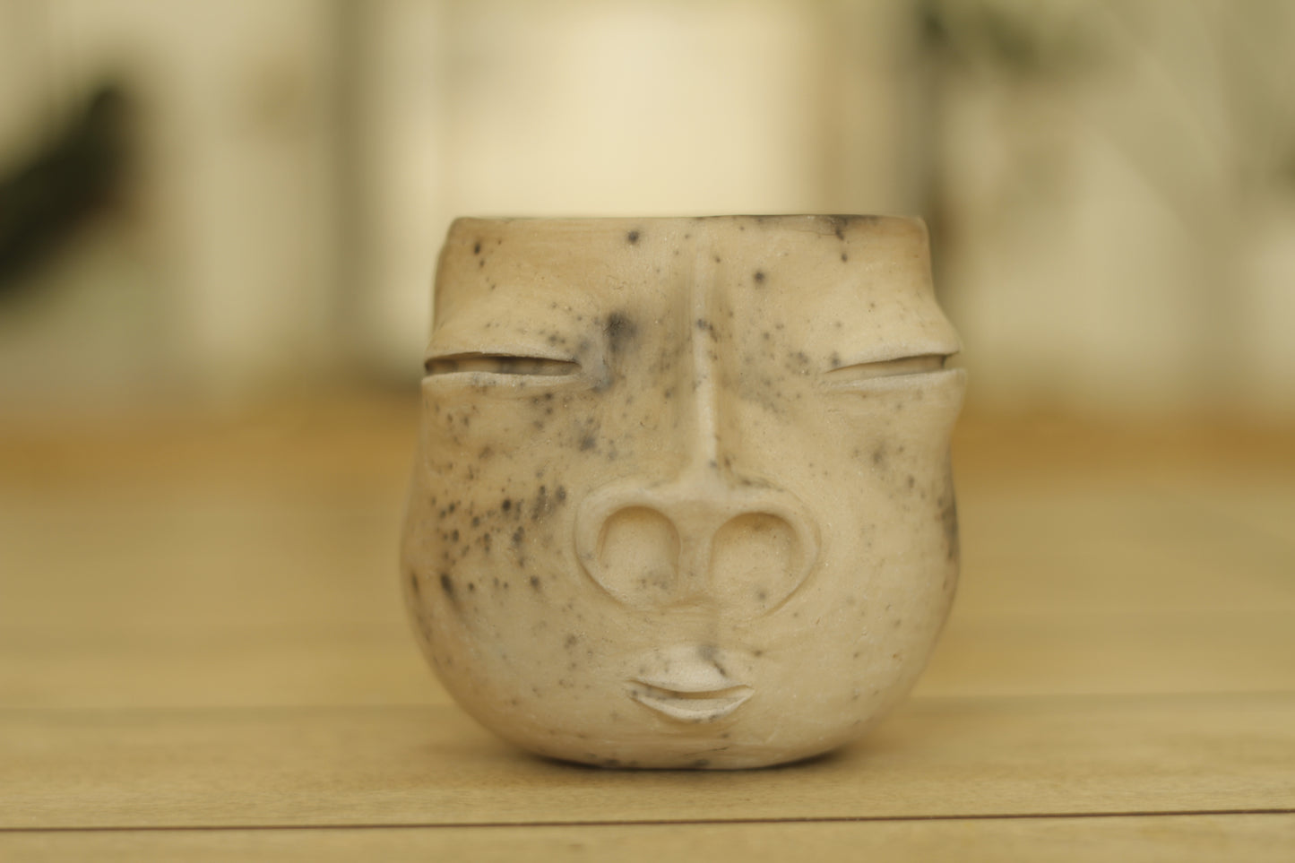 Atzompa Zapotec Face Isabel Planter | Small