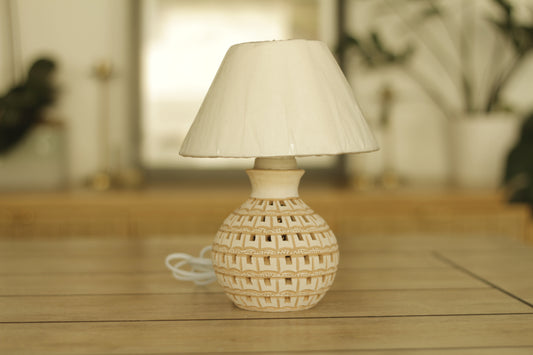 Clay Geometric Lamp