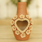 Bordado Heart Chimenea