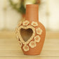 Bordado Heart Chimenea