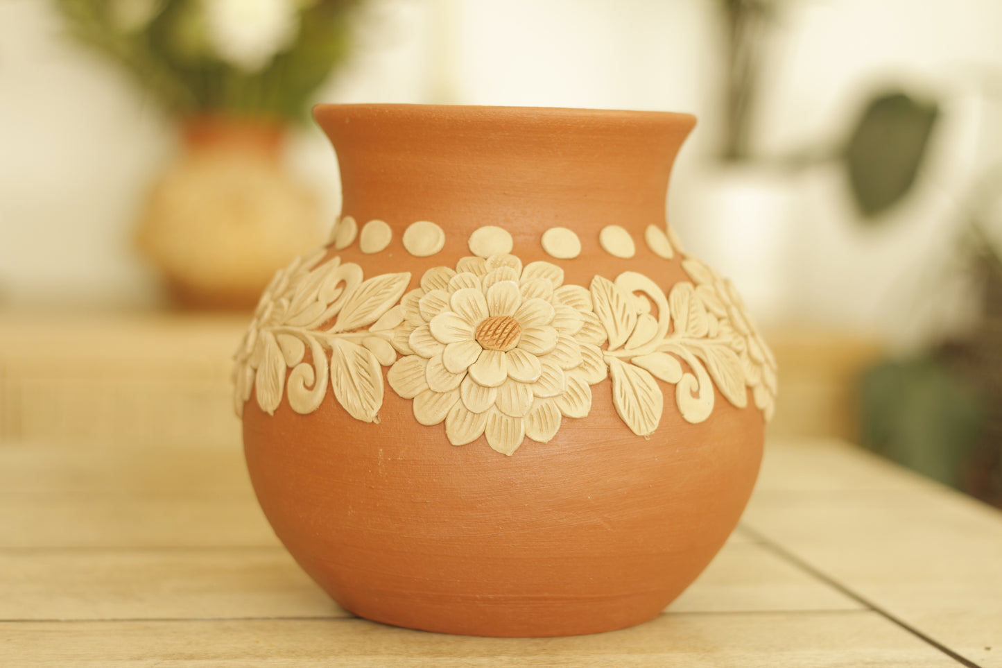 Bordado Flower Vase | Red