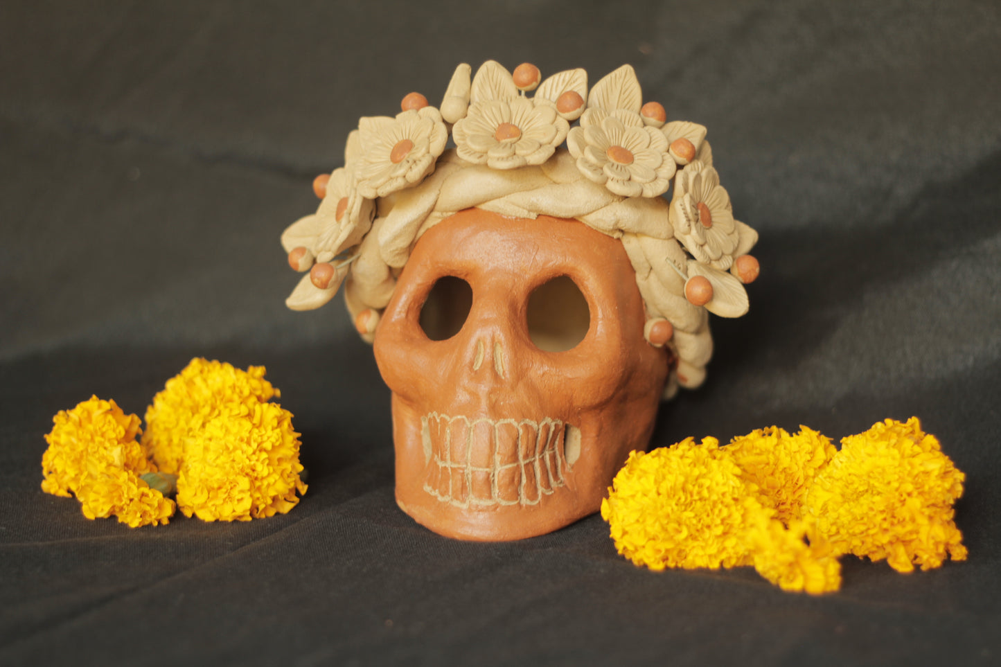 Clay Skull | Dia de Muertos Craneo