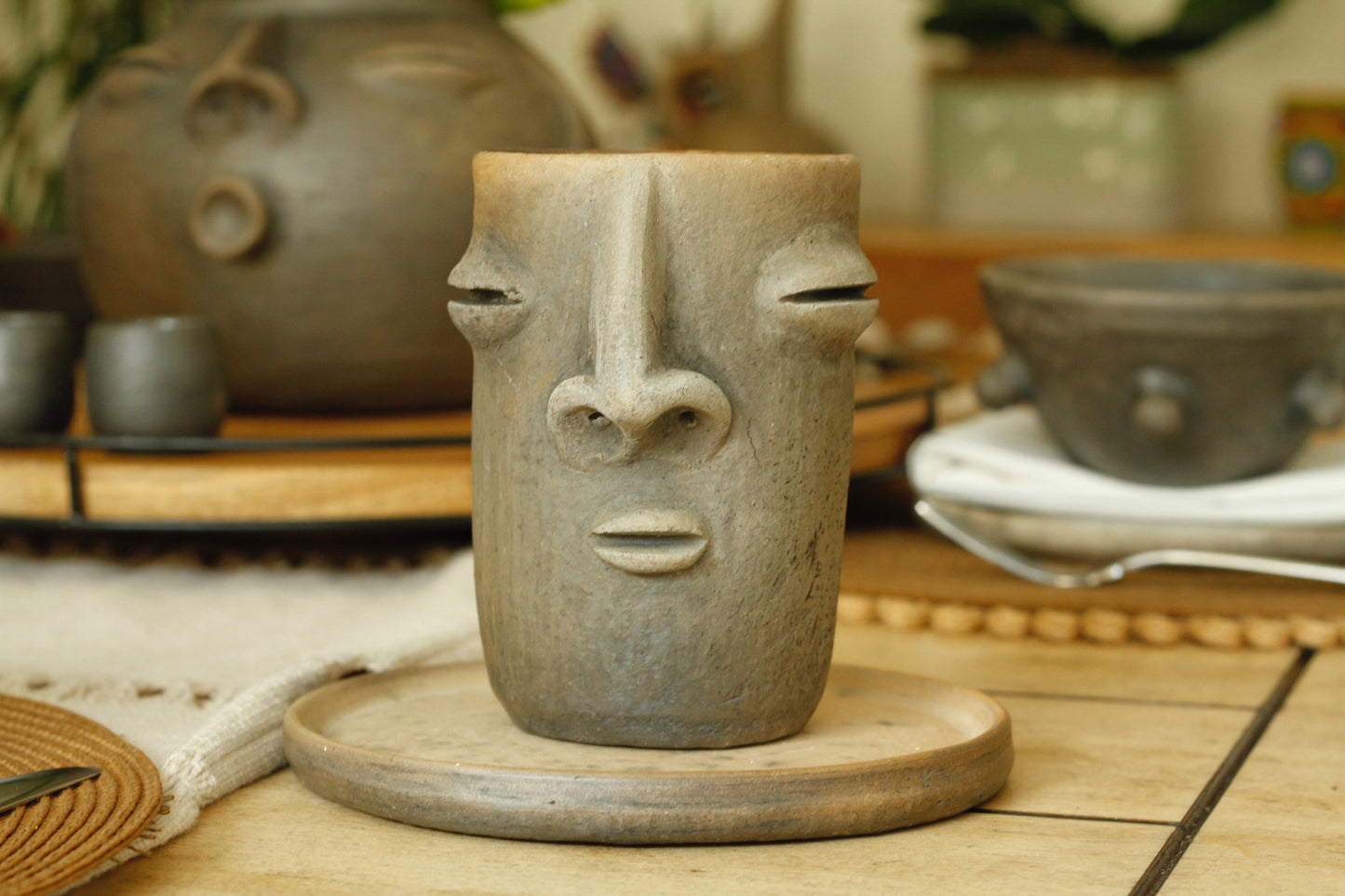 Zapotec Face Cup