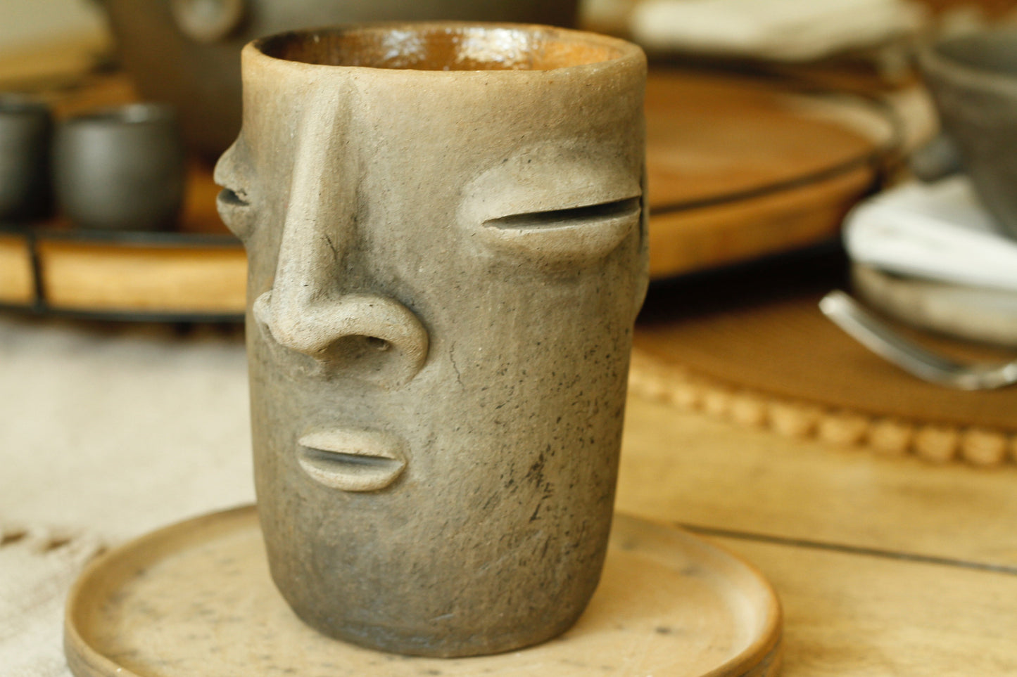 Zapotec Face Cup