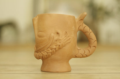 Teresita Mug Tall | Fish Handle Up