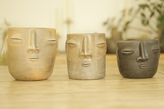Atzompa Zapotec Face Planters