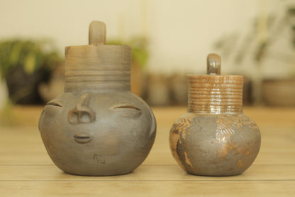 Zapotec Face Pitcher | Medium
