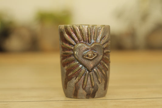 All Seeing Eye Heart Cup