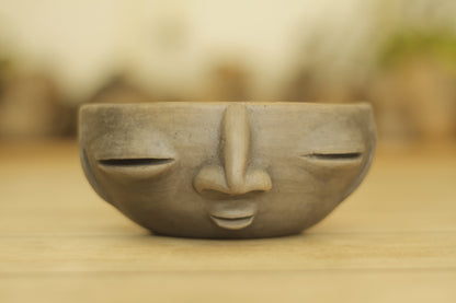 Atzompa Zapotec Face Clay Bowls